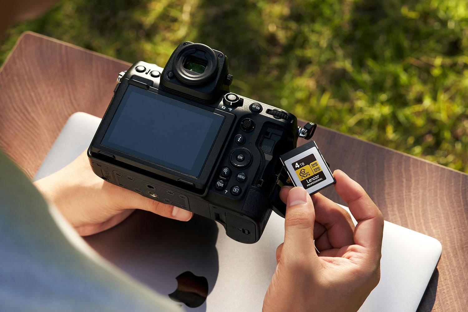 Minneskort i kamera Minneskort i kamera